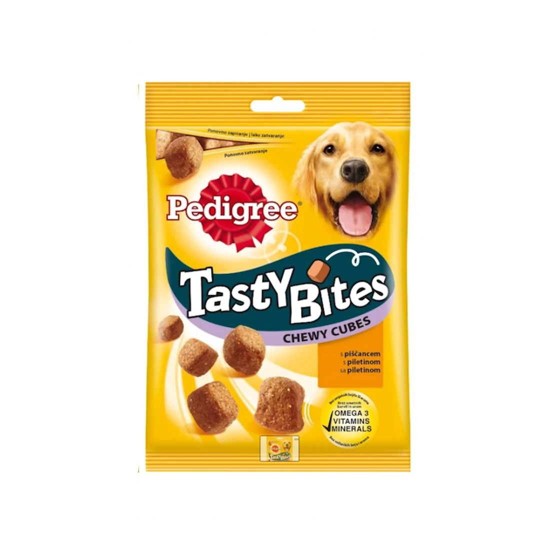 Pedigree Tasty Bites Chicken Treat 155g